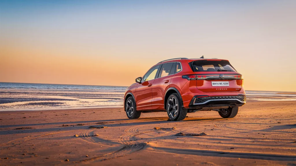 Volkswagen Tiguan R-Line की भारत में आज से बुकिंग शुरू