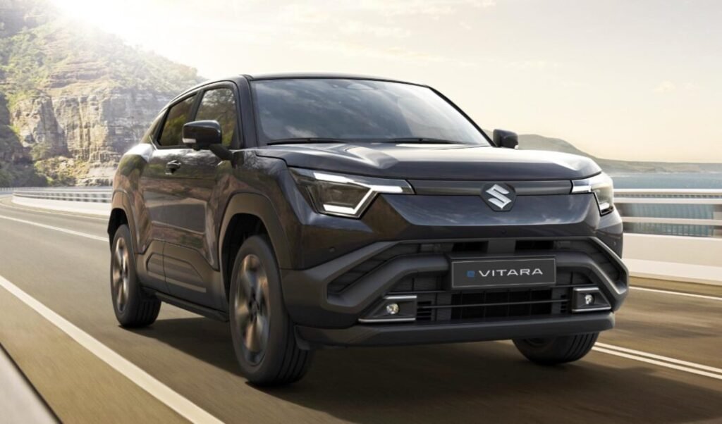 Maruti Suzuki e Vitara फिर टेस्टिंग के दौरान आई नजर
