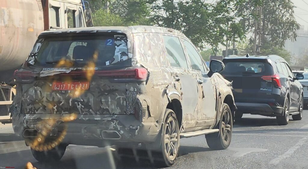 भारत की सड़कों पर एक बार फिर दिखी MG Majestor SUV, 2025 में हो सकती है लॉन्च