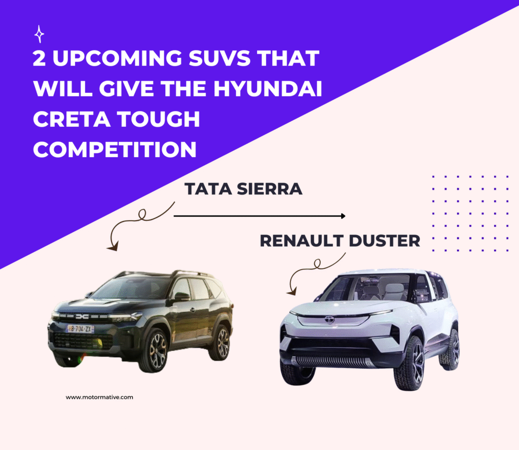 2 Upcoming SUVs That Will Give the Hyundai Creta Tough Competition
