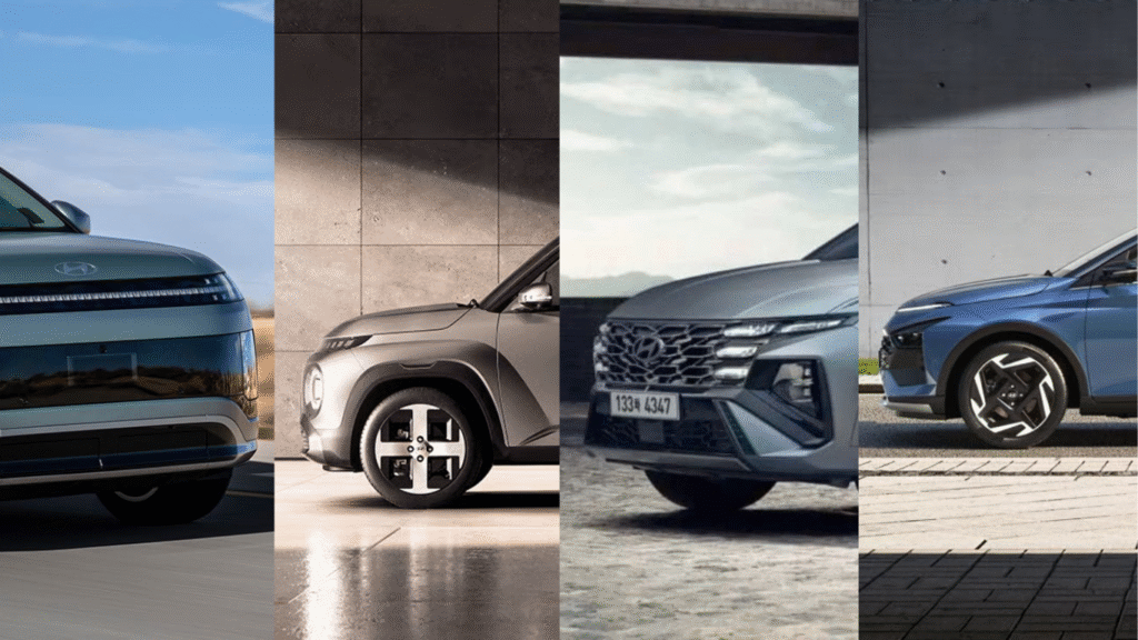 Upcoming Hyundai SUVs - पेट्रोल, हाइब्रिड और इलेक्ट्रिक विकल्पों के साथ
