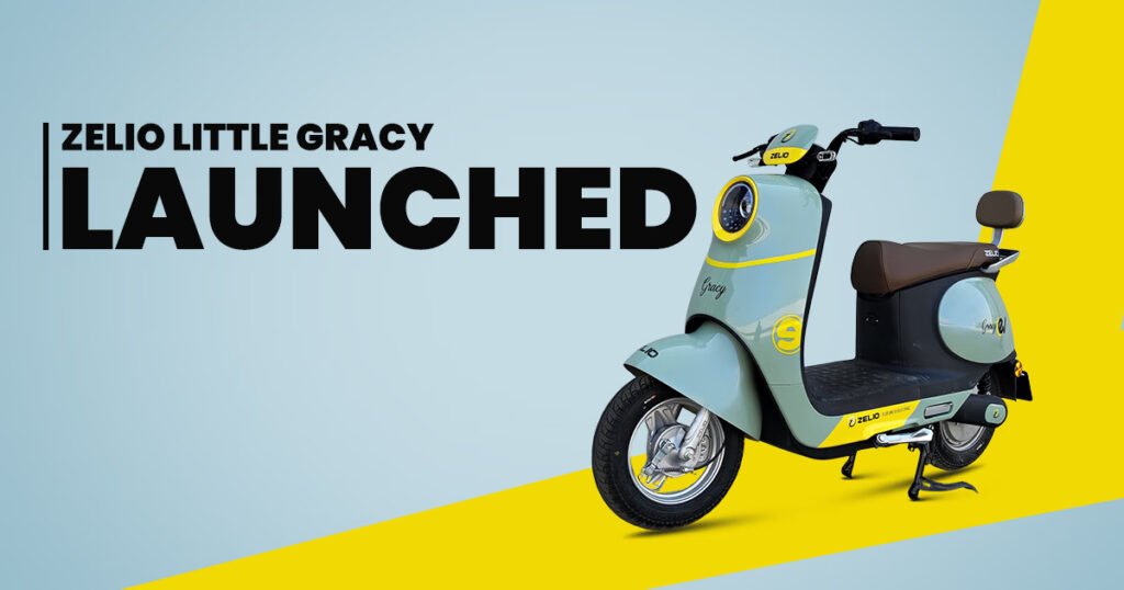 Zelio Launches Updated Gracy+ E-Scooter: More Power, Style & Battery Choices