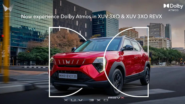 XUV 3XO AX7L Variant Gets Premium Dolby Atmos Sound System