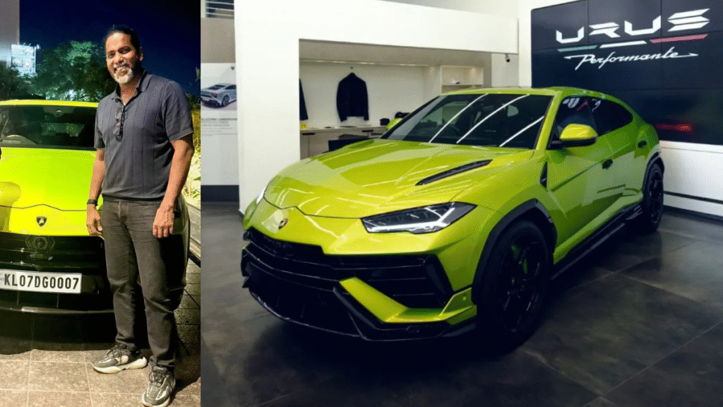 Lamborghini Urus Performante with 0007 VIP Number Plate in Kerala