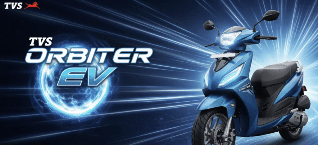 Affordable Electric Mobility: TVS Orbiter EV Debuts at Under ₹1 Lakh