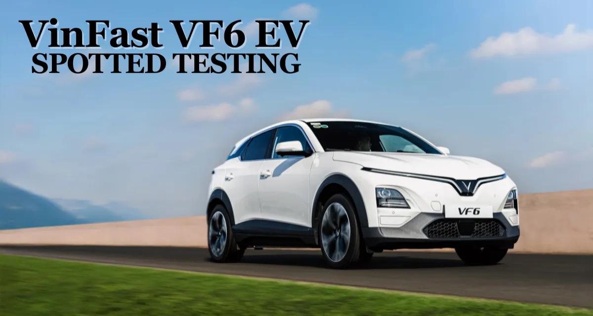 Veenfast Another Glimpse at the VF6 — VinFast’s Compact EV Spotted Pre-Launch ...