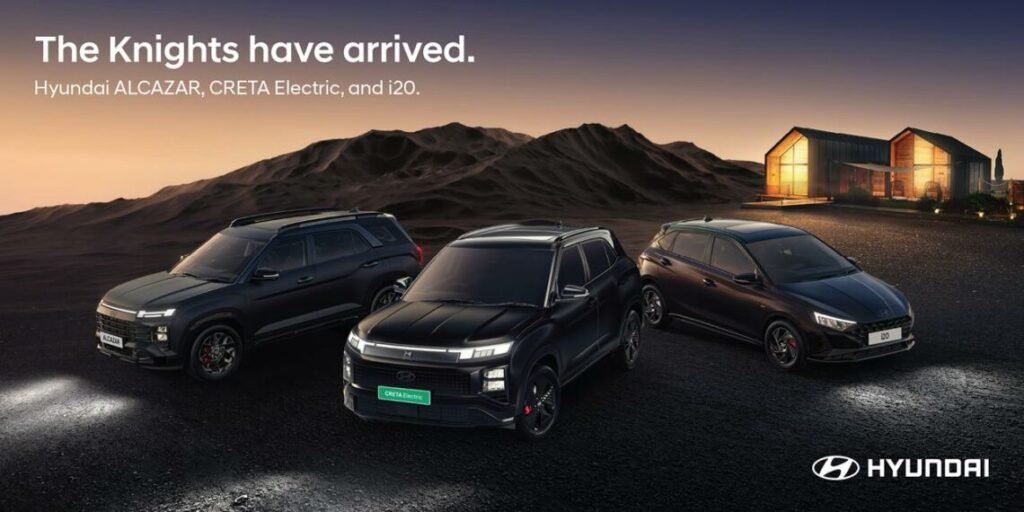 Hyundai Knight Editions: Creta Electric, i20 और Alcazar Knight Edition भारत में लॉन्च