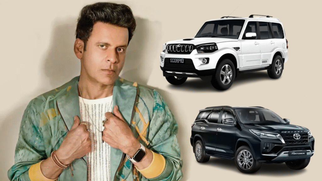 Manoj Bajpayee Car Collection – Mercedes-Benz GLS, BMW 5 Series, Land Cruiser Prado, Toyota Fortuner, Mahindra Scorpio