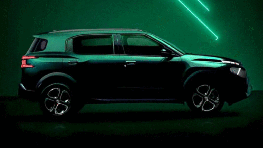 Citroen Aircross X Teased First Look India Launch Soon
