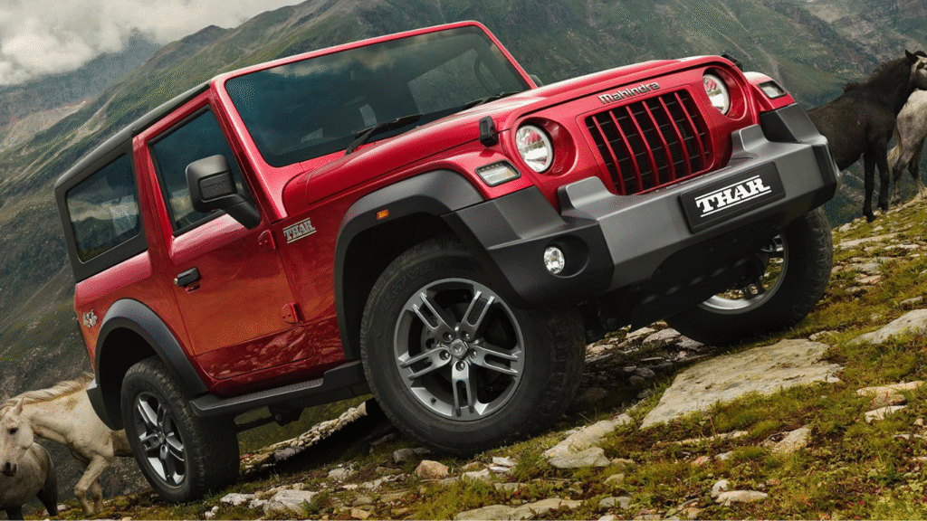 2025 Mahindra Thar 3-Door ₹10 लाख से लॉन्च, नए कलर और फीचर्स के साथ
