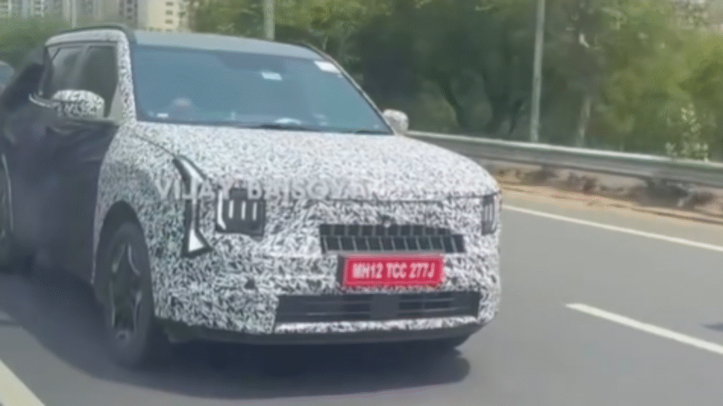 New-Gen Kia Seltos Hybrid Front Design