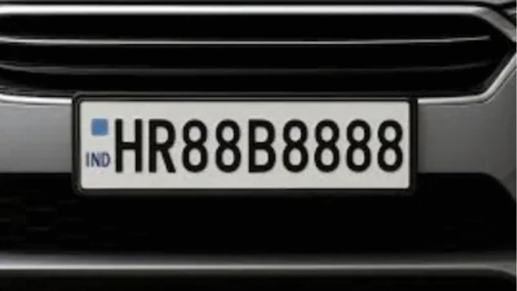 Expensive Number Plate in India HR88B8888 Sold for 1.17 Crore