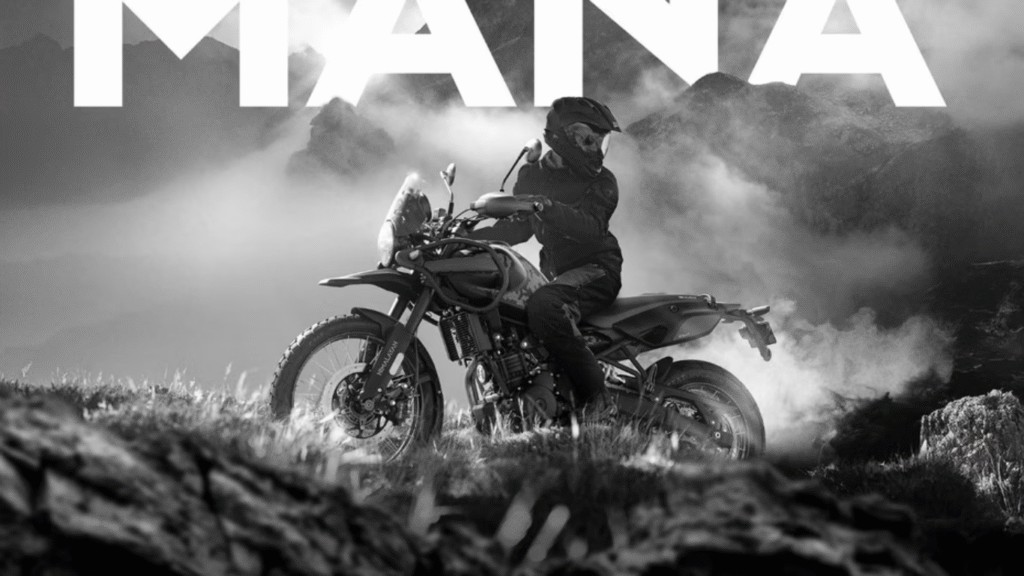 Royal Enfield Himalayan Mana Black Edition Side Profile