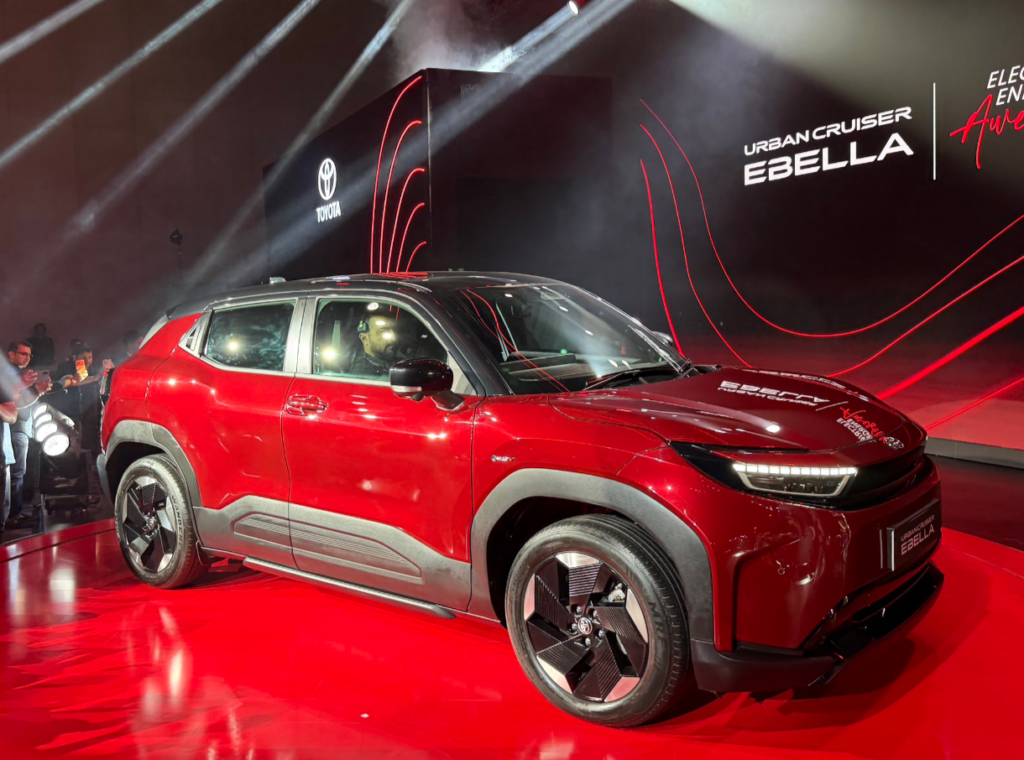 Toyota Urban Cruiser Ebella Revealed in India – Brand’s First Mass-Market EV