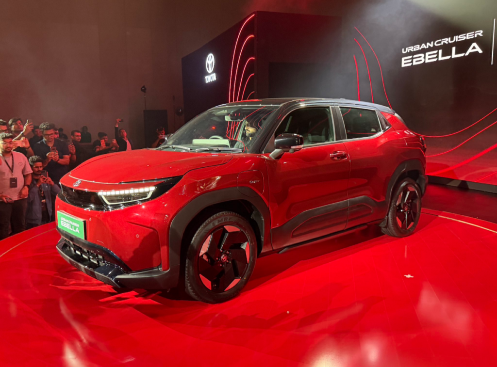 Toyota Urban Cruiser Ebella Revealed in India – Brand’s First Mass-Market EV