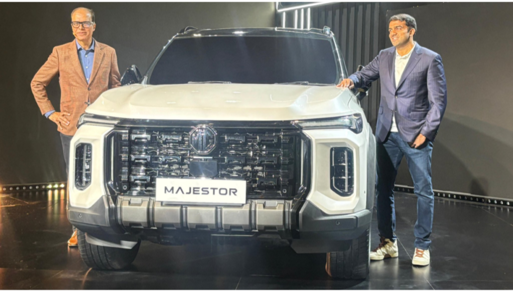 MG Majestor Teased Ahead of Grand February 12 Unveil