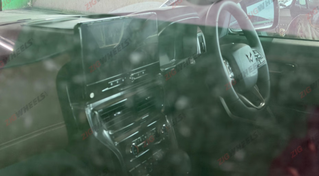 Scorpio N Facelift Interior Spotted in Spy Shots Ahead of 2026