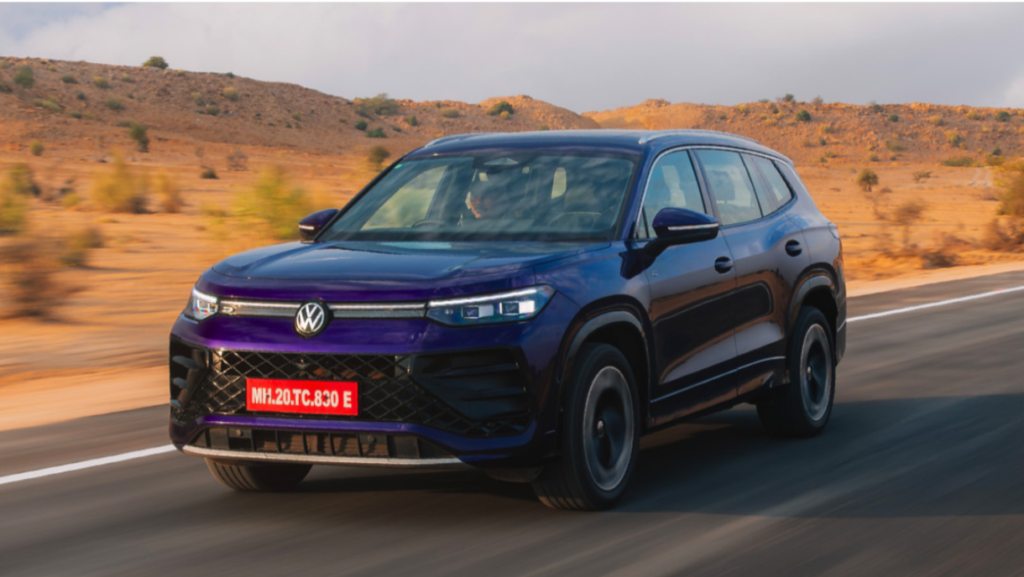 Volkswagen Tayron R-Line Unveiled in India as New Flagship 7-Seater SUV