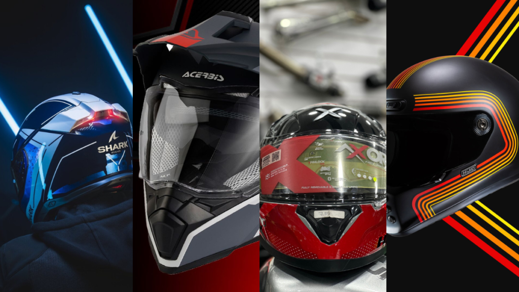 Best motorcycle helmet brands in India for safety, comfort and touring