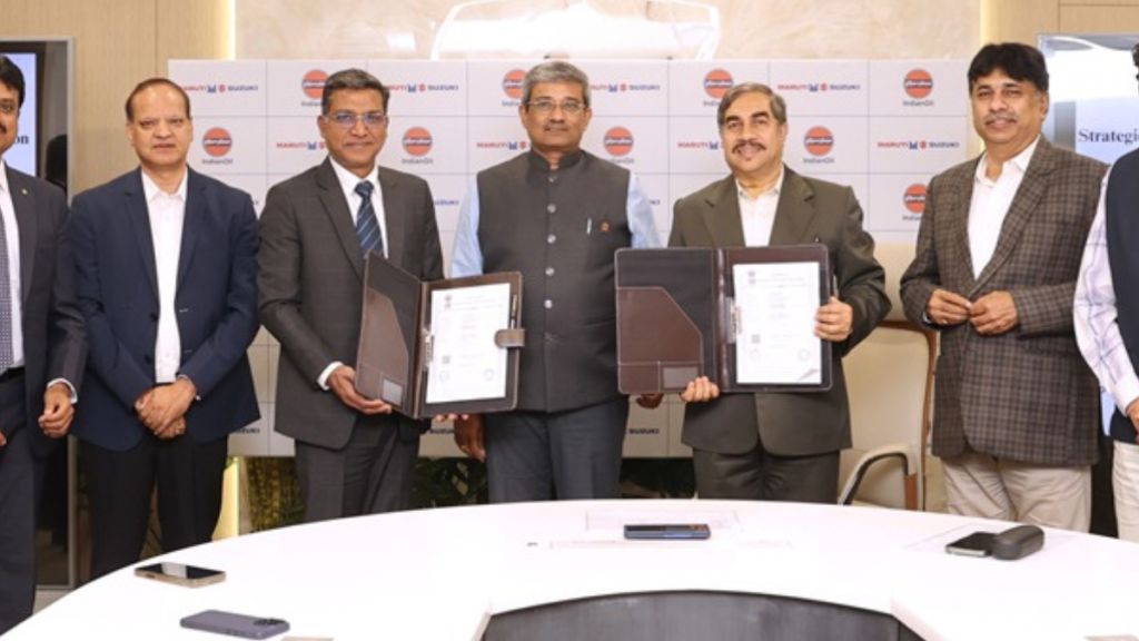 Maruti Suzuki car service facility set up at Indian Oil petrol pumps across India