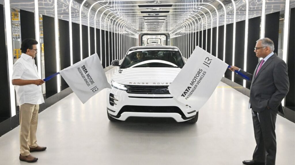 Made in India Range Rover Evoque Production Begins at Tata JLR Ranipet Plant