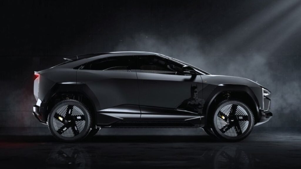 Mahindra BE 6 Batman Edition Side Profile