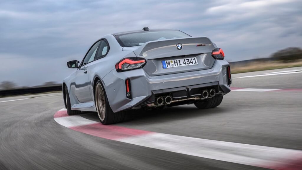 BMW M2 CS Rear profile