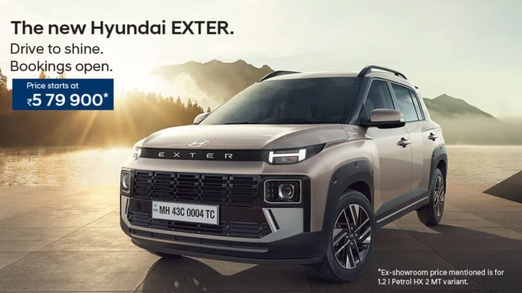 Hyundai Exter Facelift 2026 Bookings open