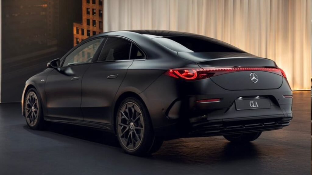 Mercedes CLA EV Rear Design