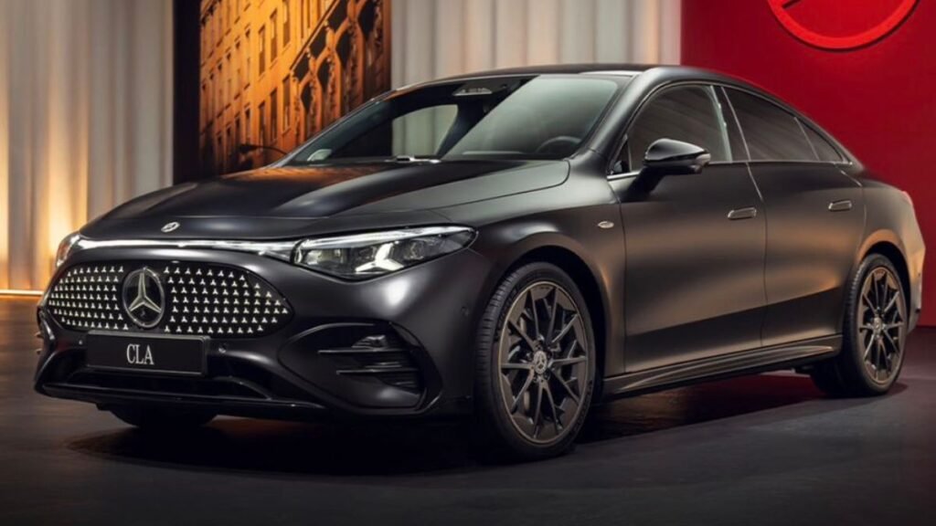 Mercedes CLA EV Front Design