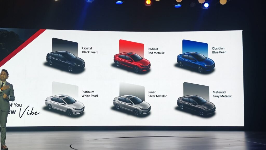 2026 Honda City Colours And Variants
