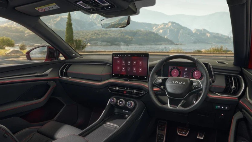 Kodiaq RS Dashboard Layout