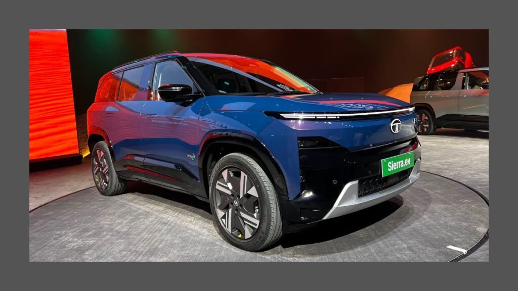 Tata Sierra EV electric SUV launched in India with 665km range and premium design