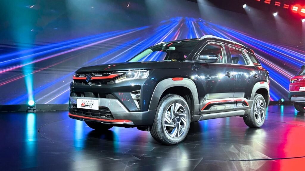 2026 Maruti Brezza Facelift front design with new turbo petrol engine and updated features