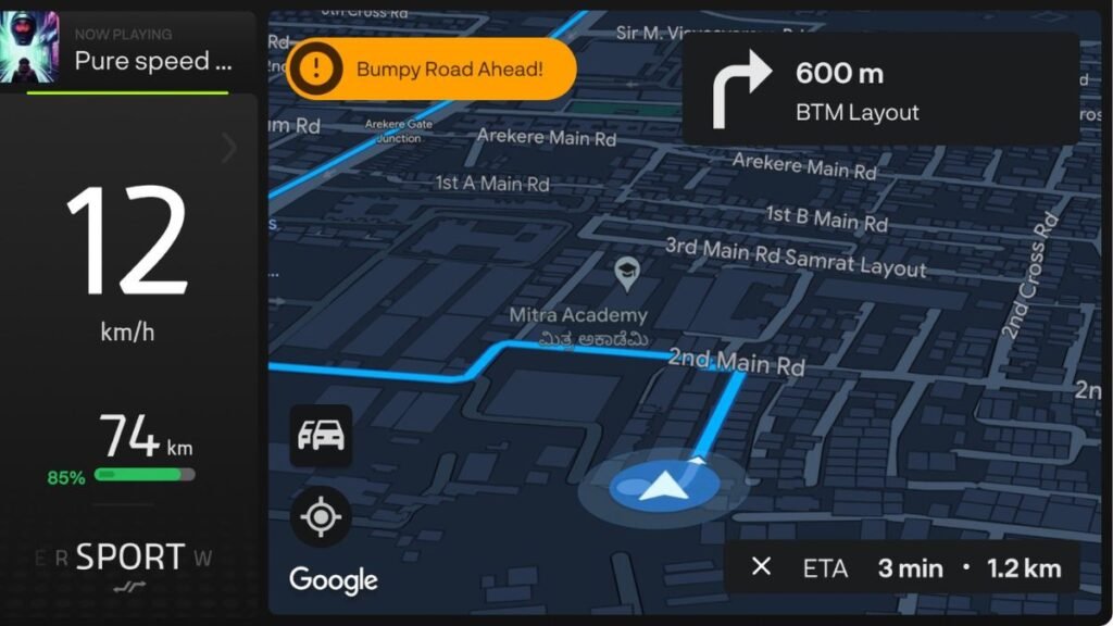 Ather Pothole+ Alerts on 450X and Rizta Z Electric Scooters
