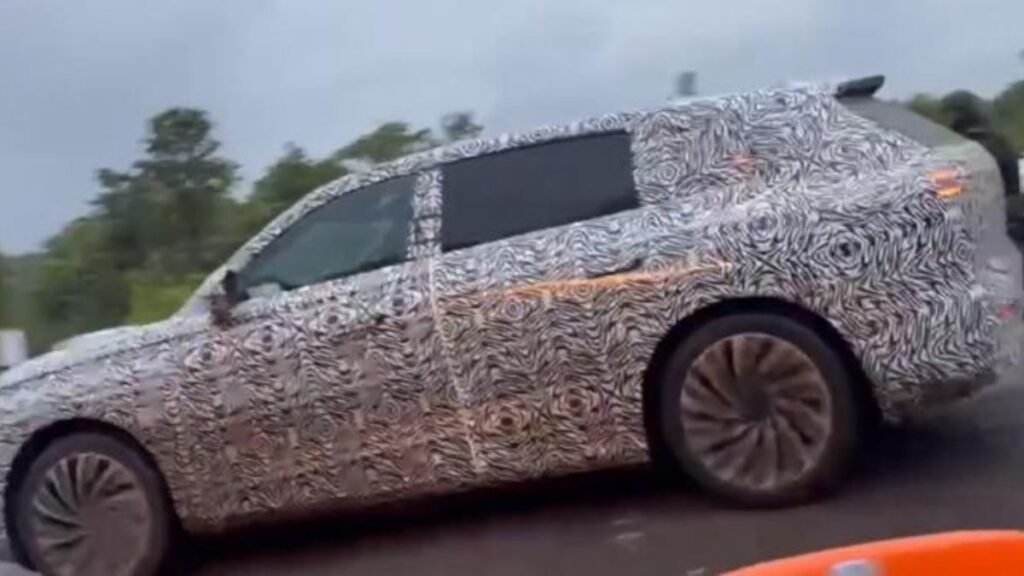 Chery Exlantix ET electric SUV spotted testing