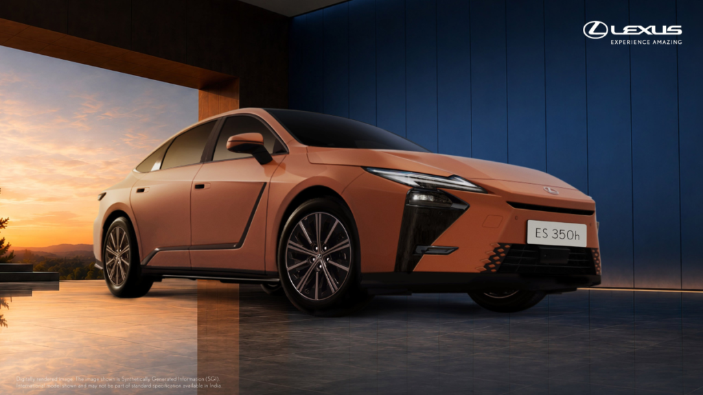 2026 Lexus ES 350h luxury hybrid sedan launched in India with starting price of Rs. 66.10 lakh