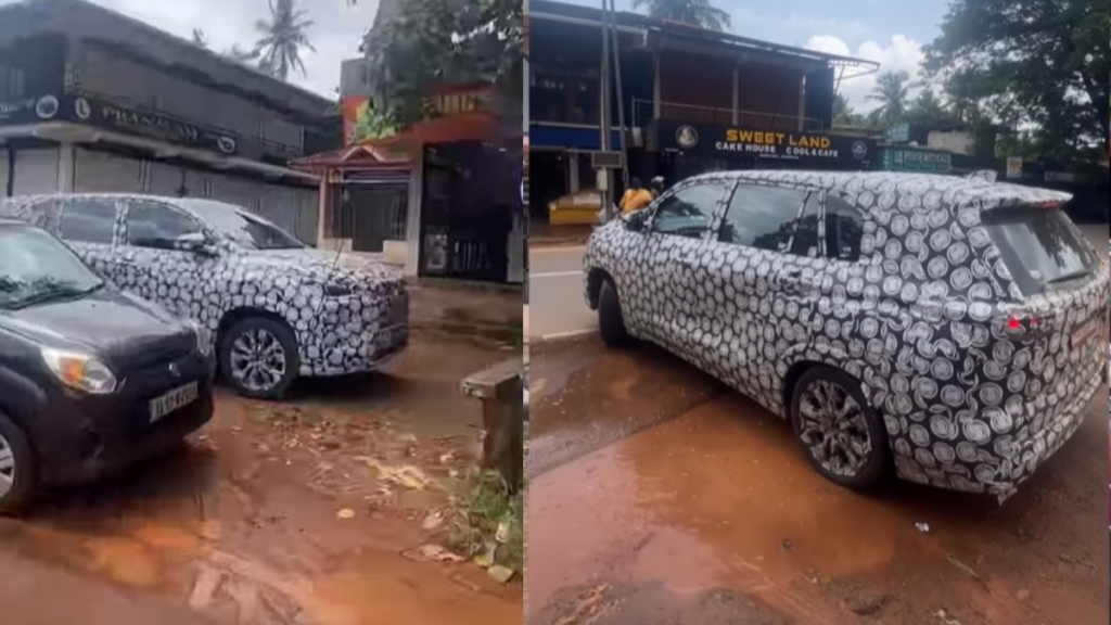 Toyota Innova Hycross Facelift spotted testing in India with camouflaged exterior