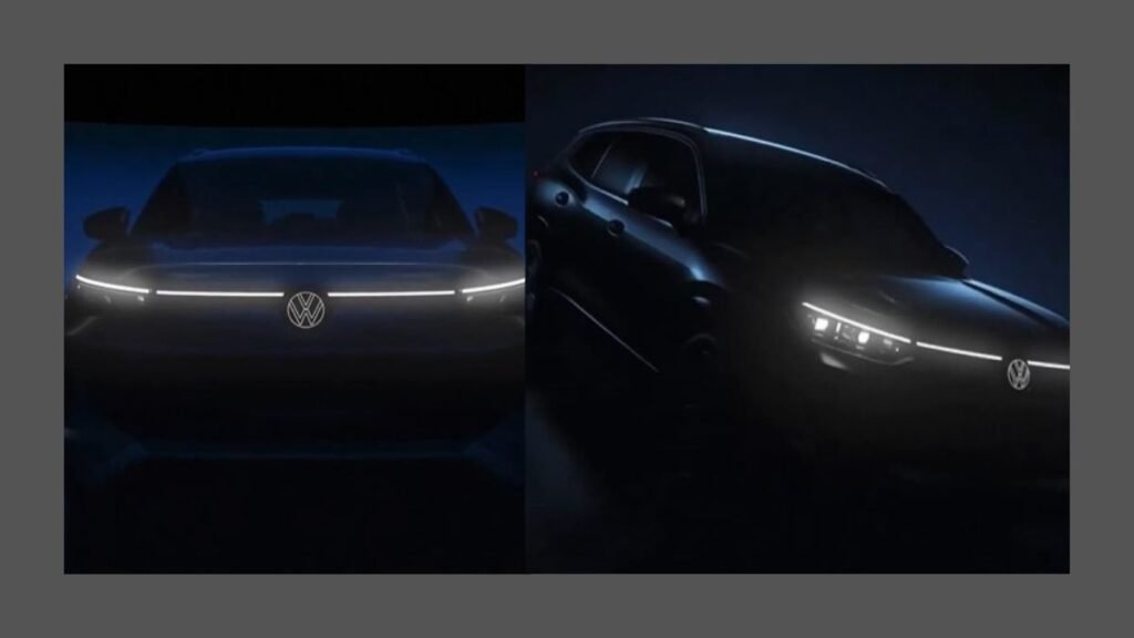 Volkswagen Tayron New Variant teased ahead of India launch with premium SUV styling