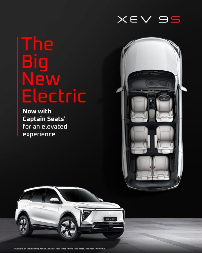 Mahindra XEV 9S 6-seater electric SUV