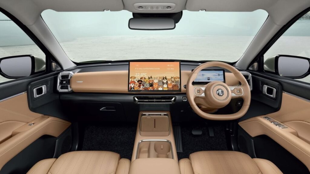 MG Hector Tomahawk Dashboard Layout