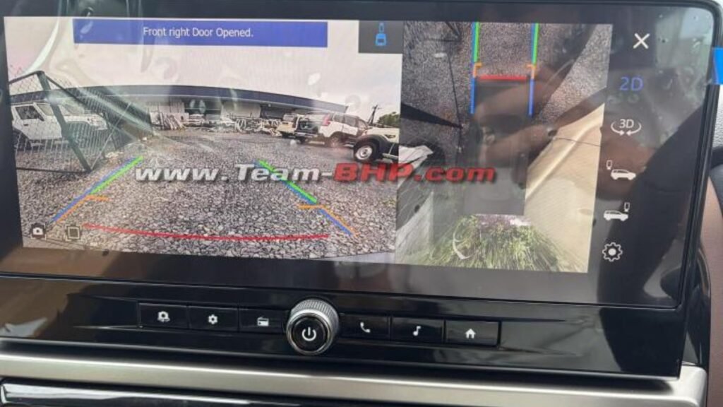 Mahindra Scorpio N Facelift Z8L with larger touchscreen