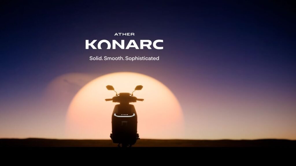 Ather Konarc electric scooter with up to 200 km range