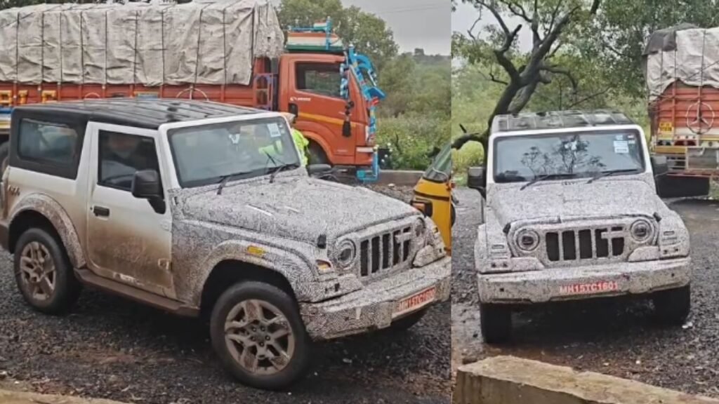 Mahindra Thar Facelift with new 5-slot front grille and LED headlamps