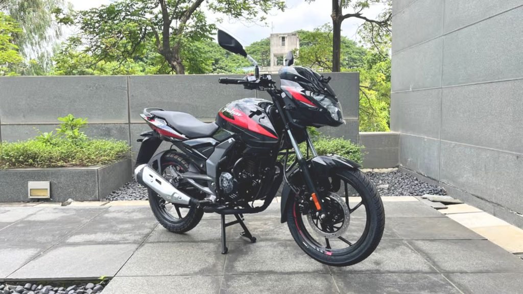 New Bajaj Pulsar with updated design and LED headlamp