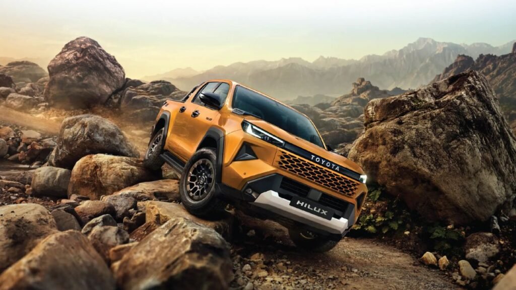 Hilux off roading