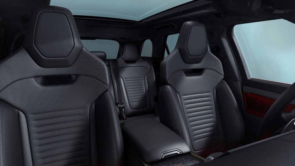 Range Rover Twenty Edition Black Interior