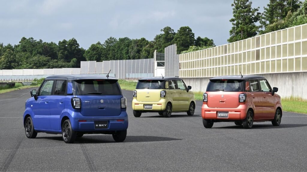 Suzuki e-Sky Electric Car revealed in Japan