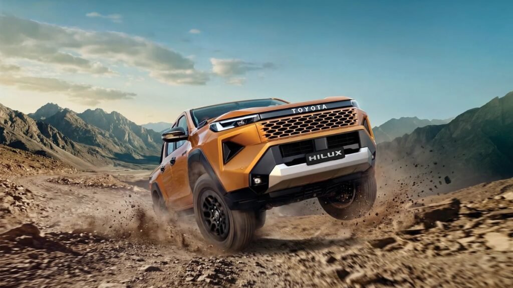 Hilux facelift fornt design