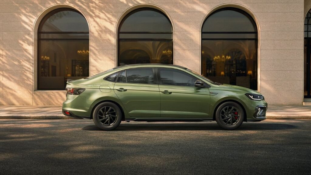 Volkswagen Virtus Anniversary Edition in Avocado Pearl dual-tone color launched in India